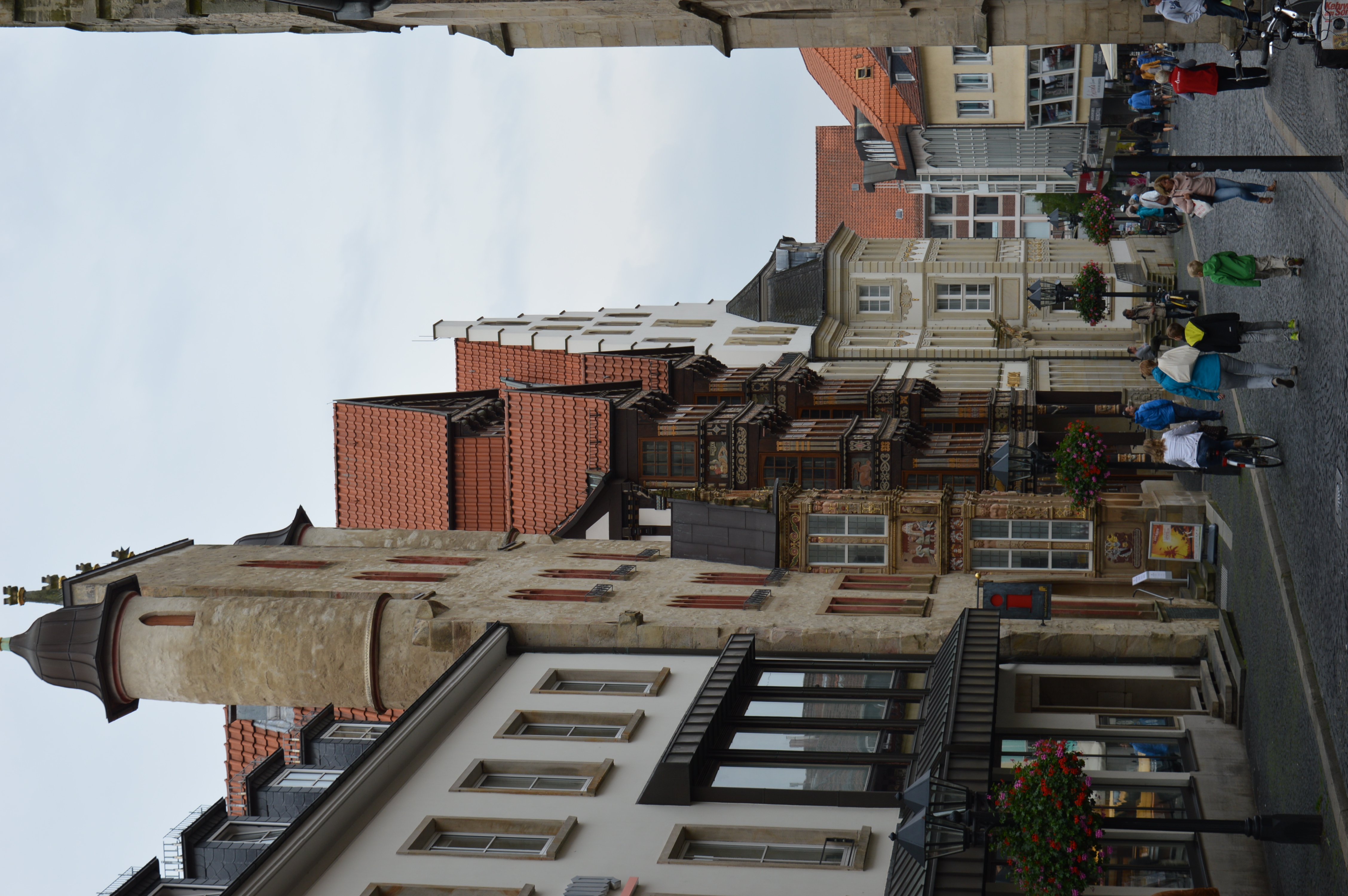 Seitenstraße vom Rathaus